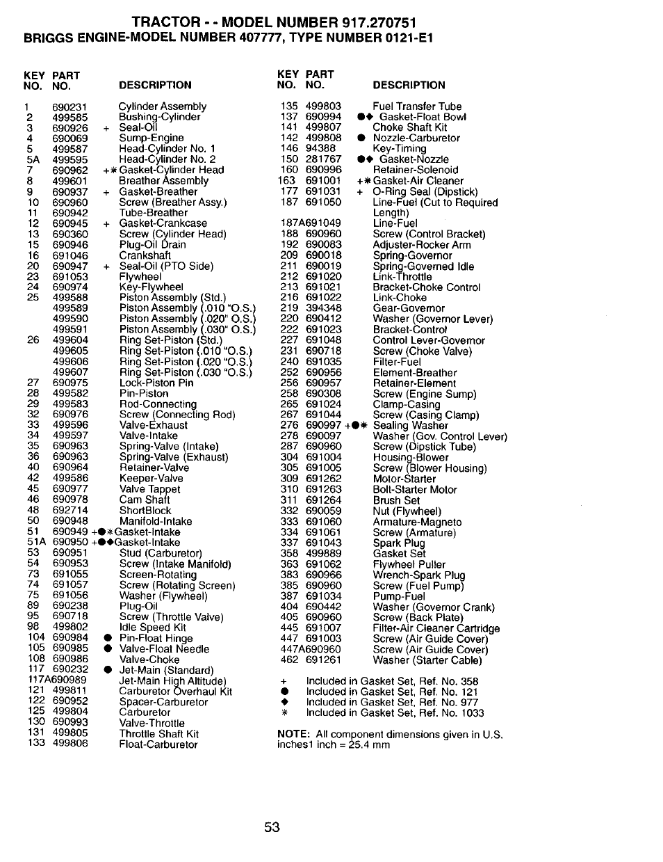 Craftsman 917.270751 User Manual | Page 53 / 60