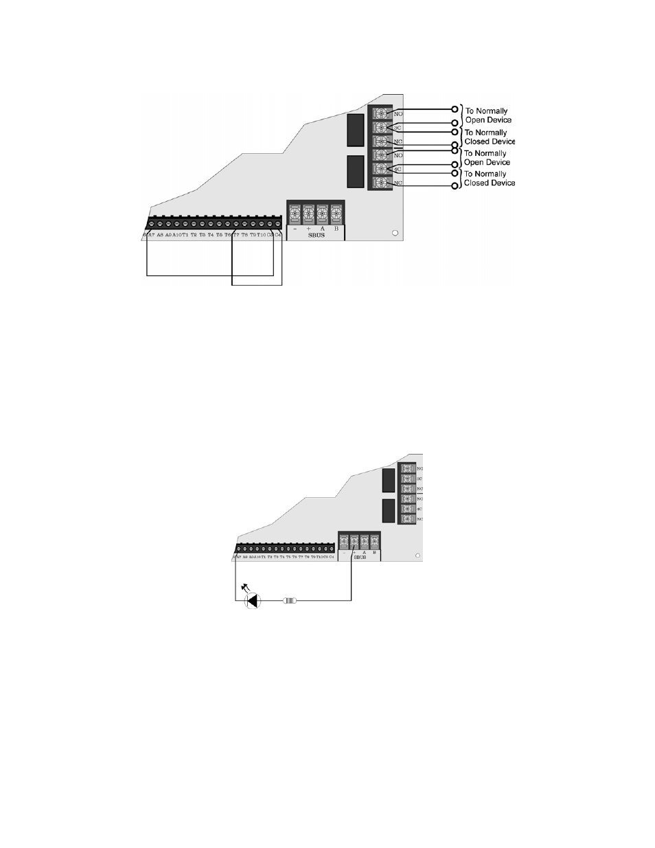 3 wiring leds to outputs, 3 wiring leds to outputs -21, See figure 3-17) | SilentKnight SK-5208 Conventional FACP 10-30 Zone User Manual | Page 31 / 102