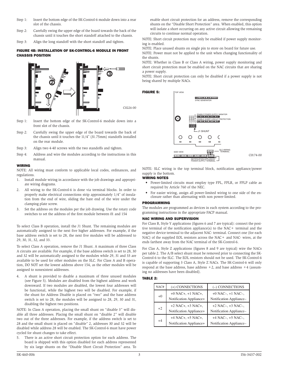 SilentKnight SK-Control-6 Six Circuit Notification Module User Manual | Page 3 / 6