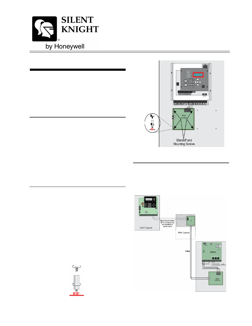 SilentKnight SK-F485C User Manual | 3 pages