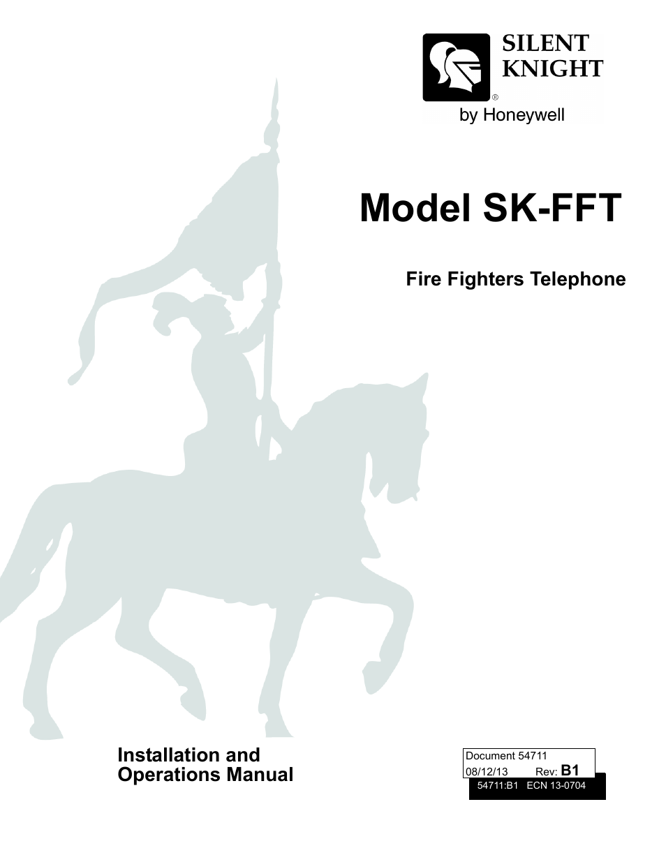SilentKnight SK-FFT User Manual | 58 pages