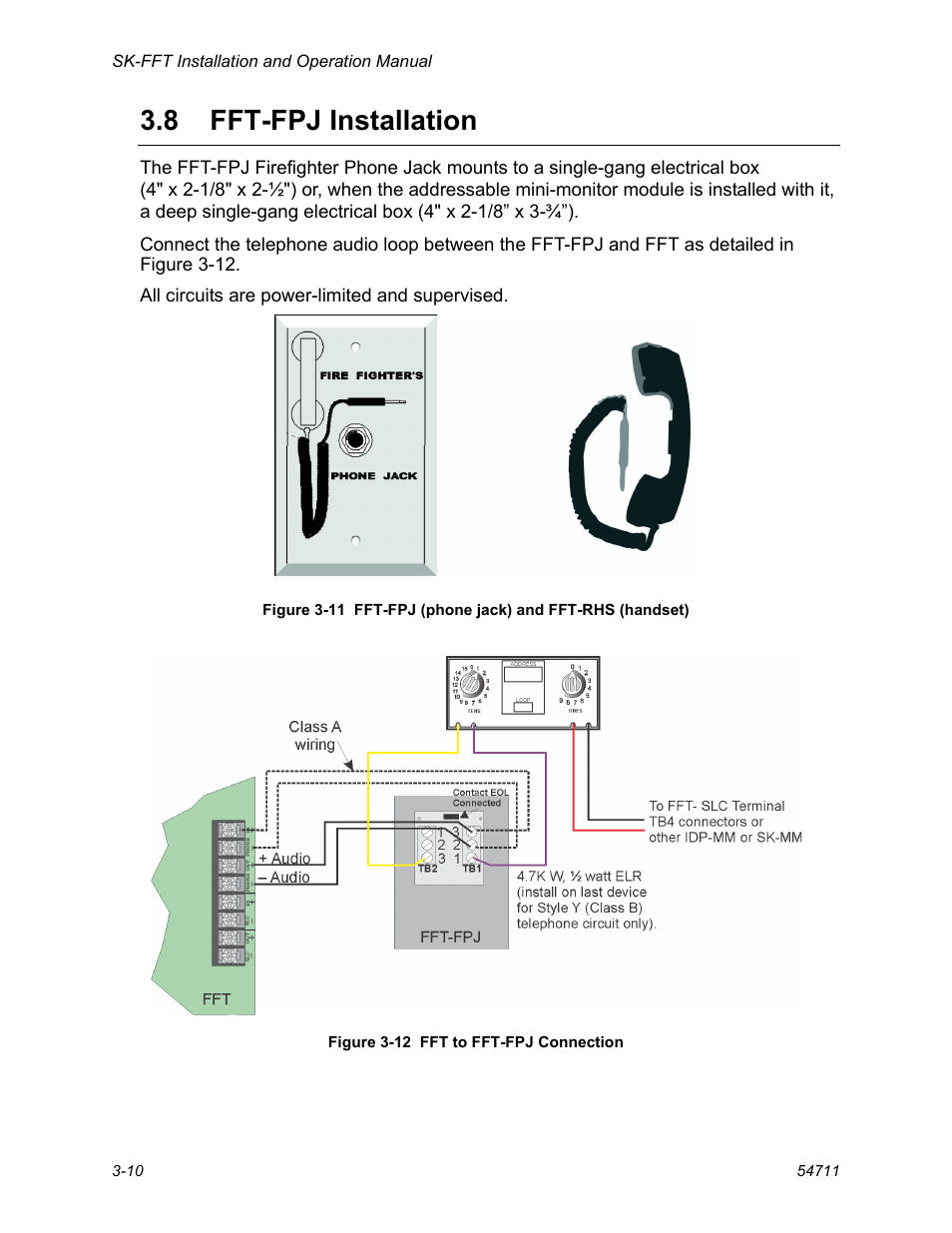 8 fft-fpj installation, Fft-fpj installation -10 | SilentKnight SK-FFT User Manual | Page 26 / 58