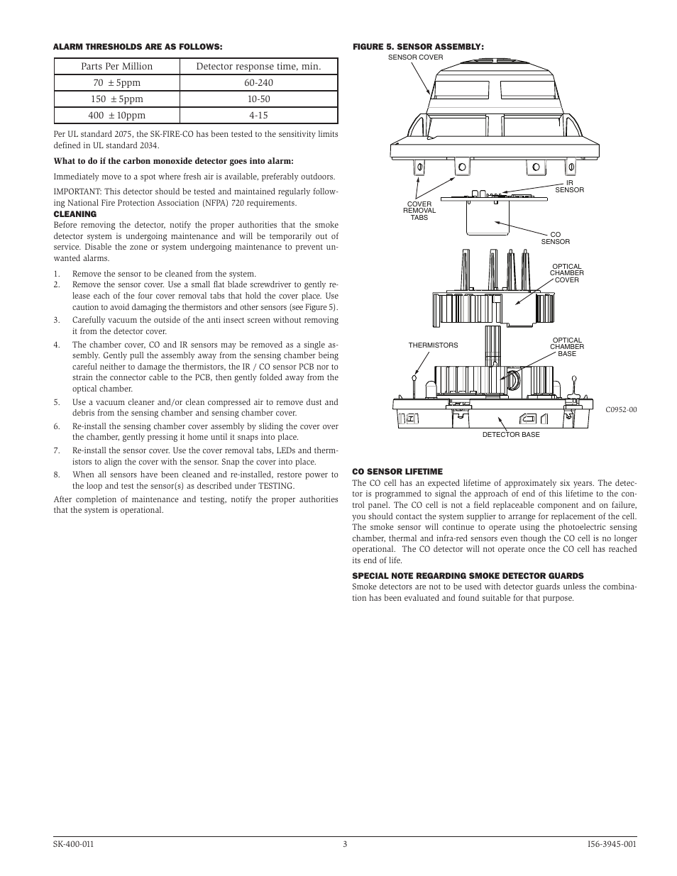 SilentKnight SK-FIRE-CO User Manual | Page 3 / 4