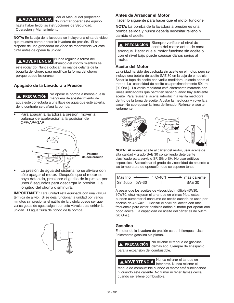 Craftsman MGP-769010 User Manual | Page 38 / 52