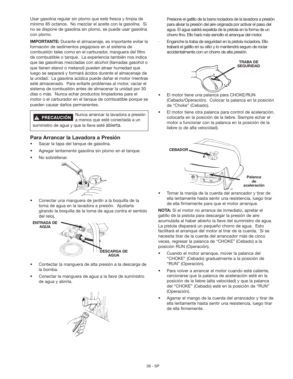 Craftsman MGP-769010 User Manual | Page 39 / 52