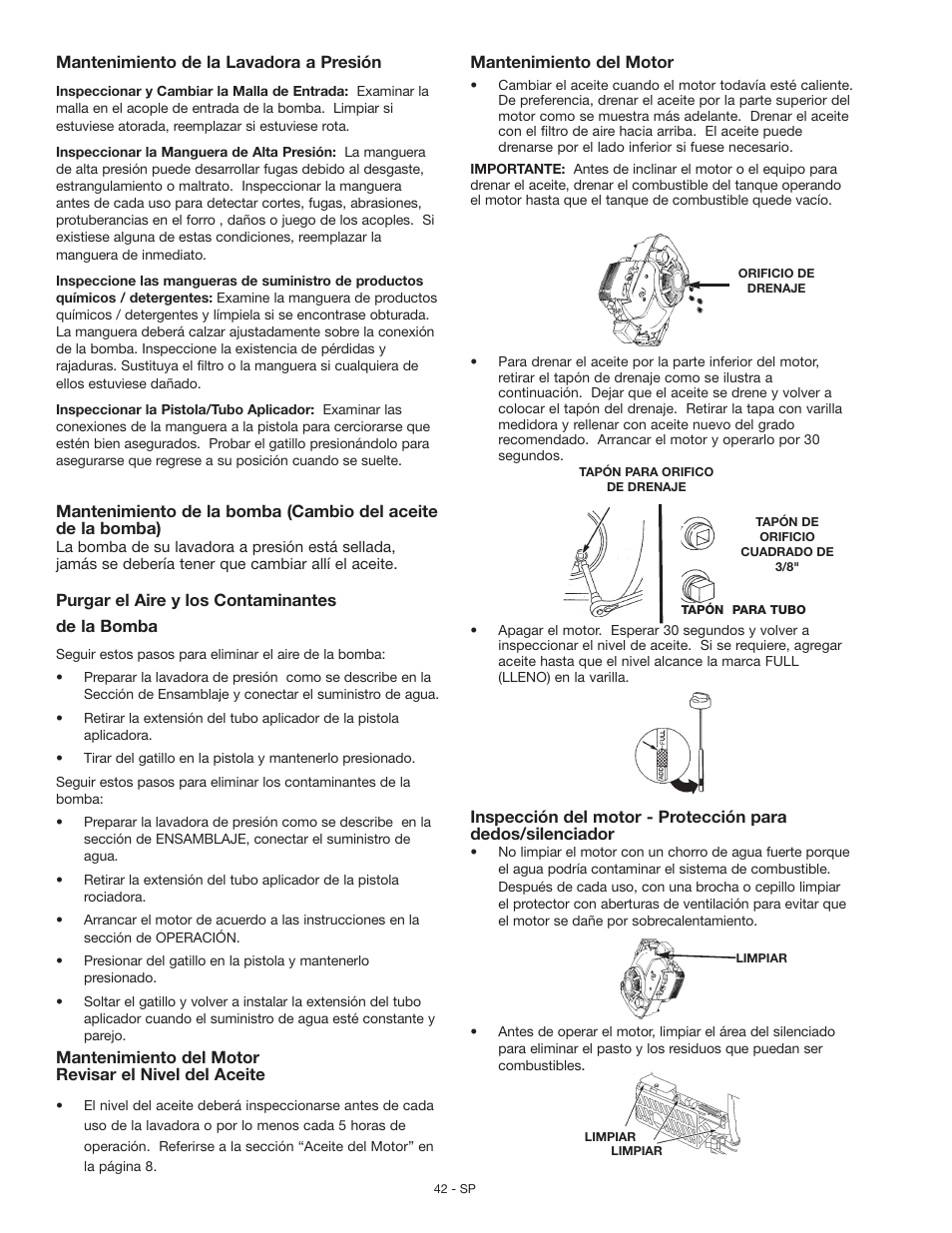 Craftsman MGP-769010 User Manual | Page 42 / 52