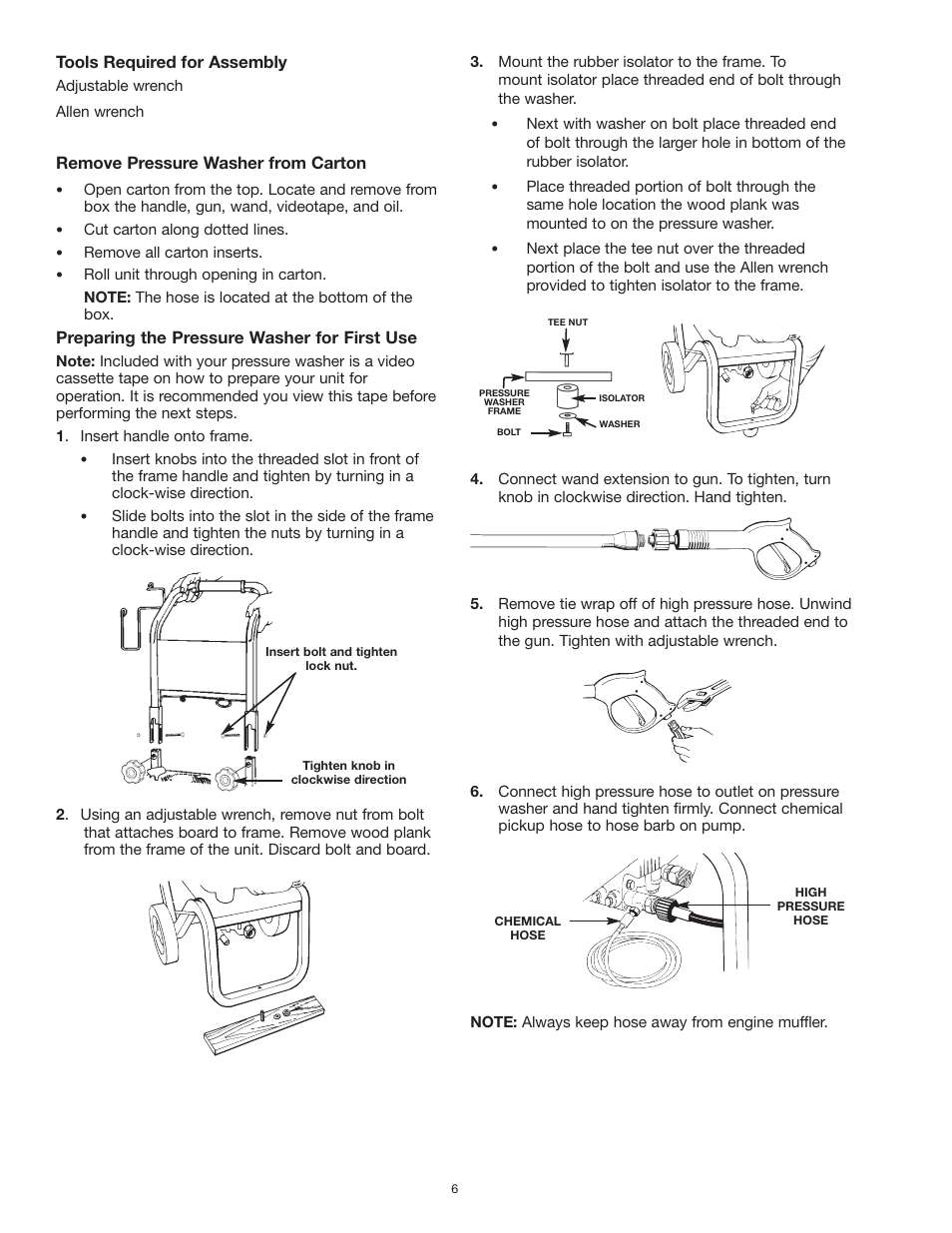 Craftsman MGP-769010 User Manual | Page 6 / 52