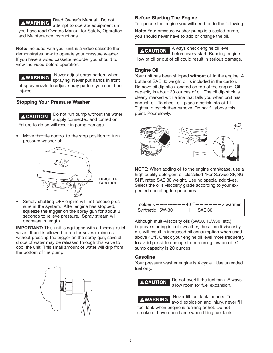 Craftsman MGP-769010 User Manual | Page 8 / 52