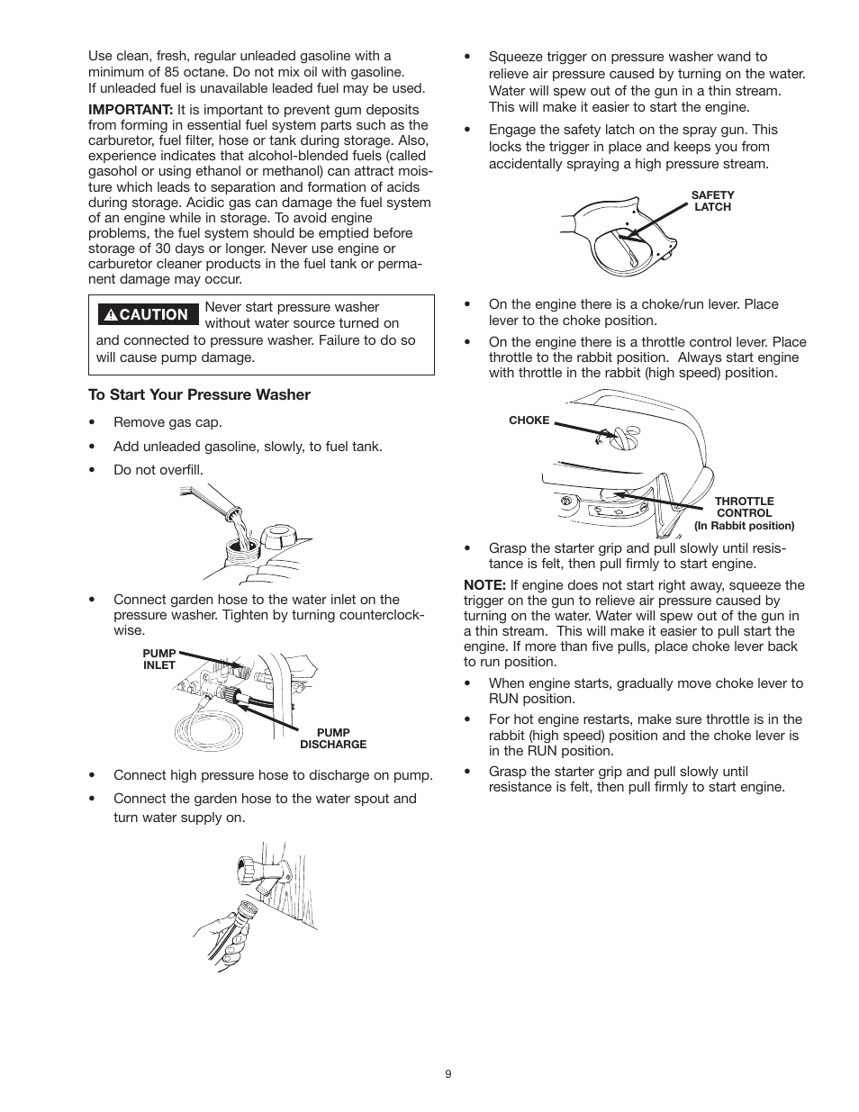 Craftsman MGP-769010 User Manual | Page 9 / 52