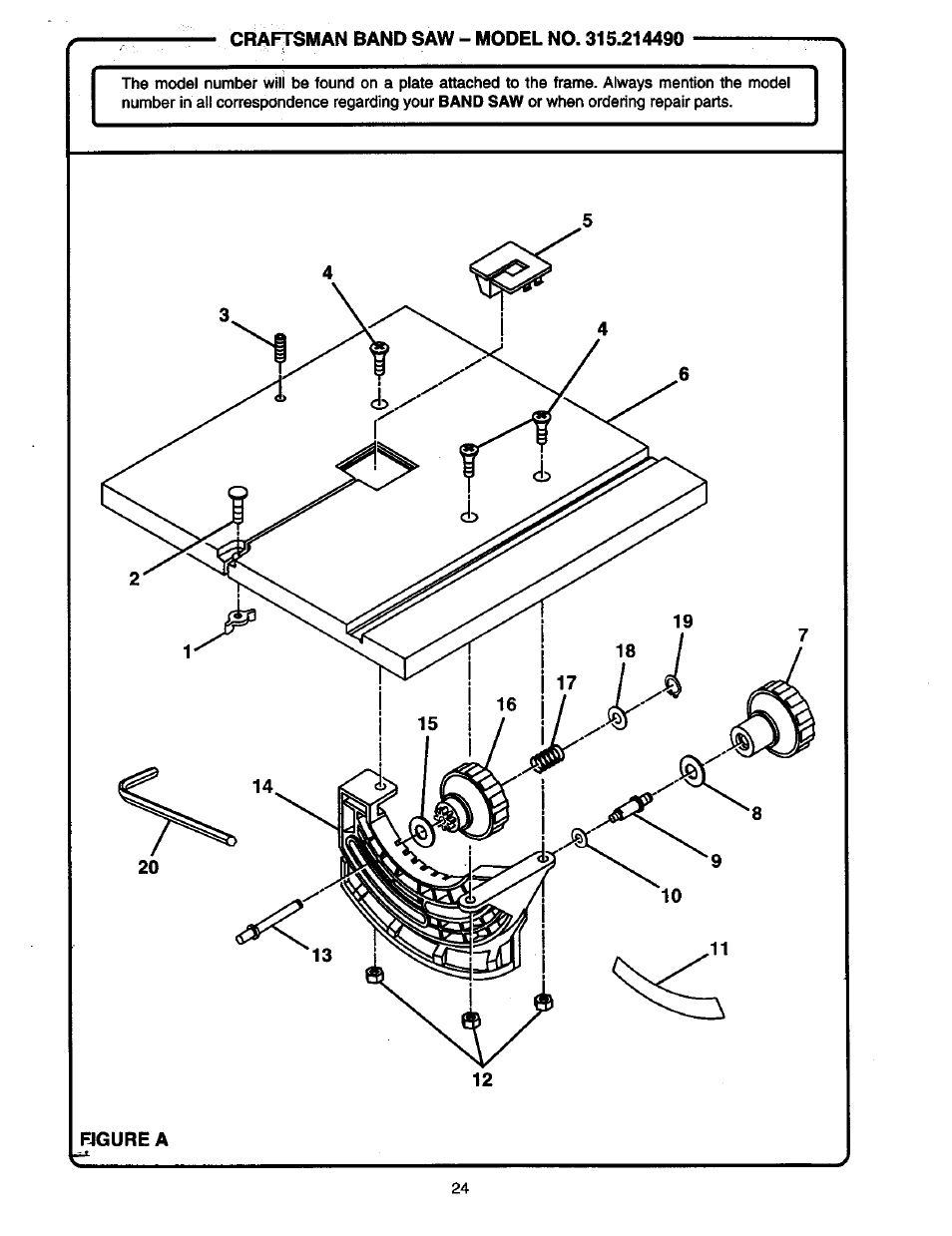 Craftsman 315.214490 User Manual | Page 24 / 32