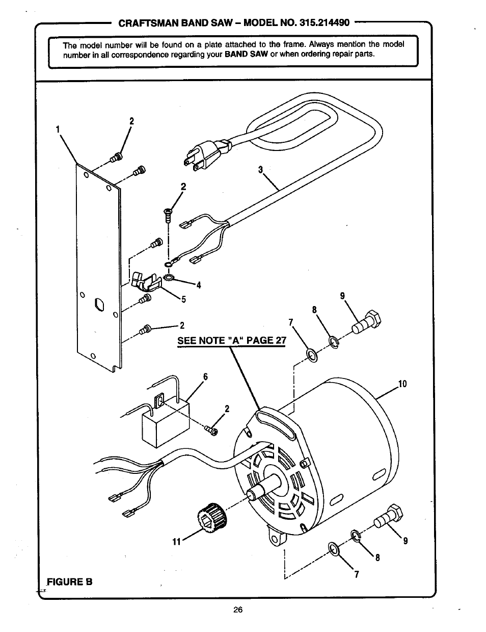 Craftsman 315.214490 User Manual | Page 26 / 32