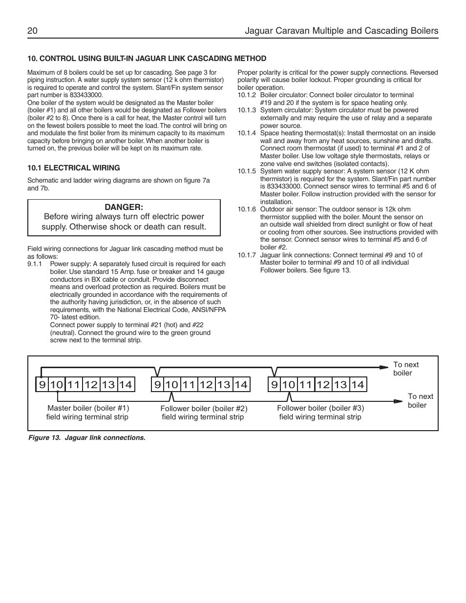 Slant/Fin Jaguar User Manual | Page 20 / 36