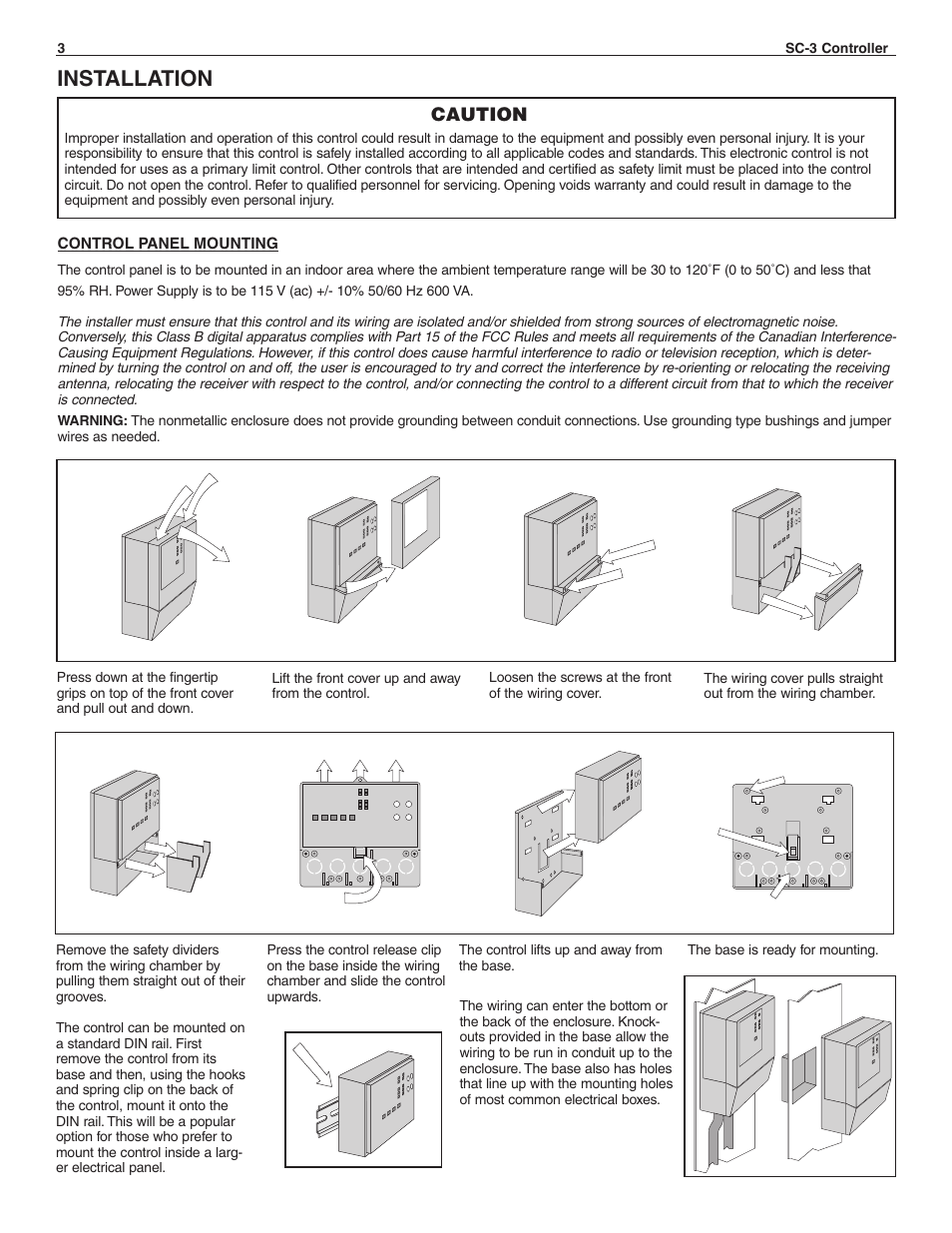 Installation | Slant/Fin SC-3 User Manual | Page 2 / 27