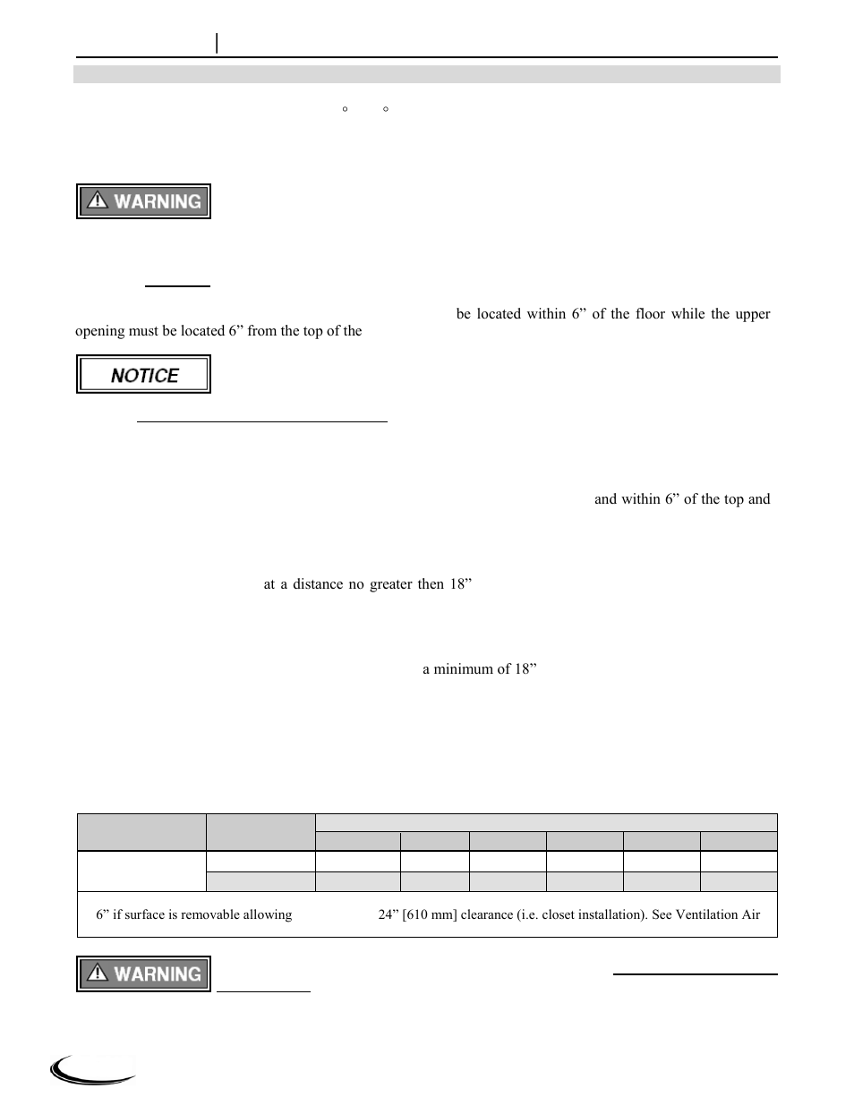 Slant fin corp, Installation and operation instructions chs series | Slant/Fin CHS-399 User Manual | Page 8 / 92