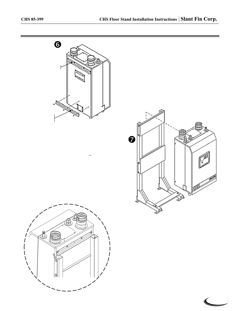 Slant fin corp | Slant/Fin CHS-FS-40 User Manual | Page 4 / 6