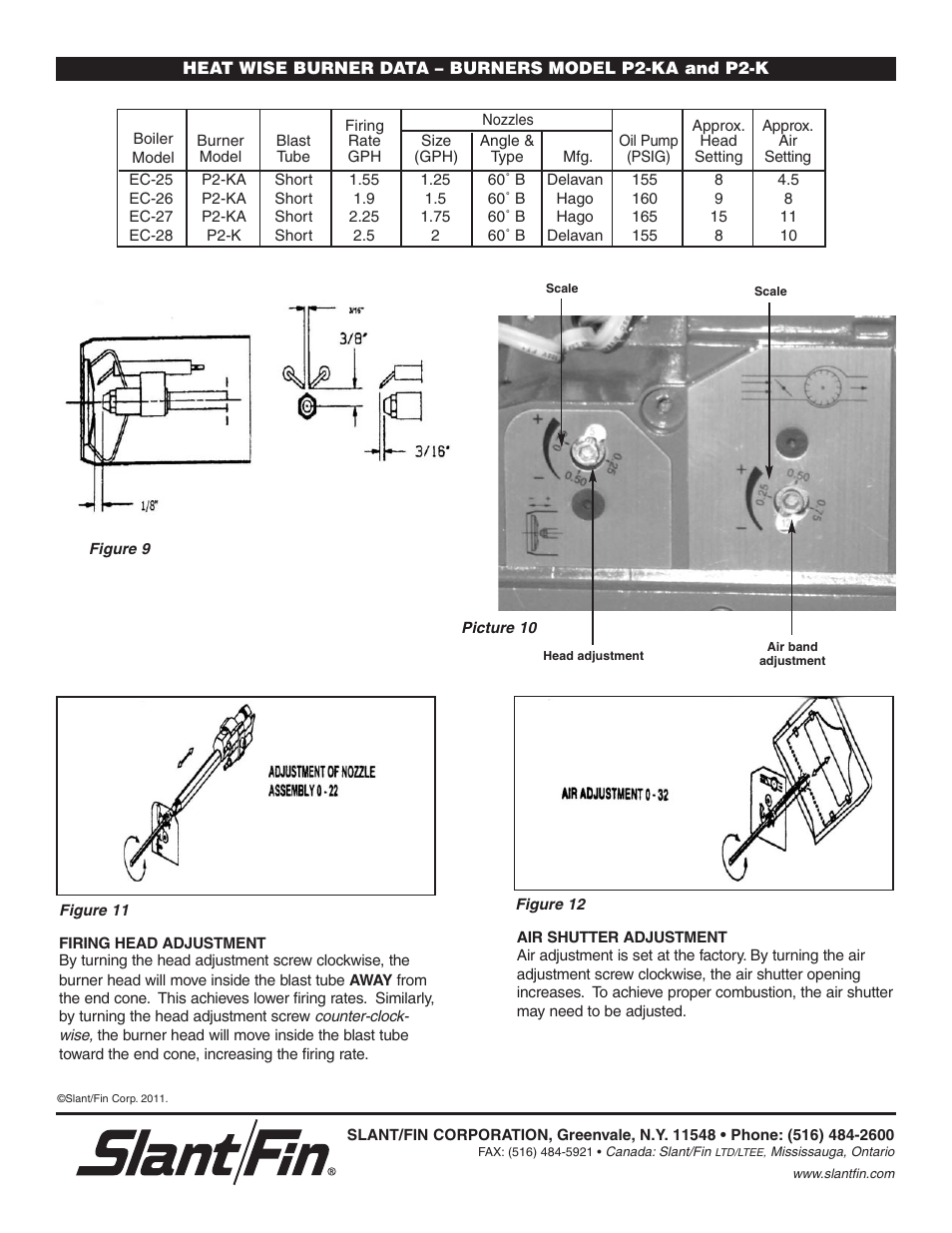Slant/Fin EC-20 Installation User Manual | Page 16 / 16