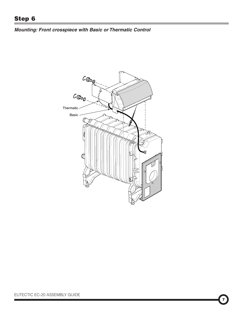 Step 6 | Slant/Fin EC-20 Assembly Instructions User Manual | Page 7 / 20