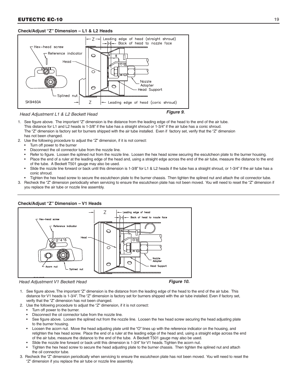 Slant/Fin EC-10 Installation User Manual | Page 19 / 24
