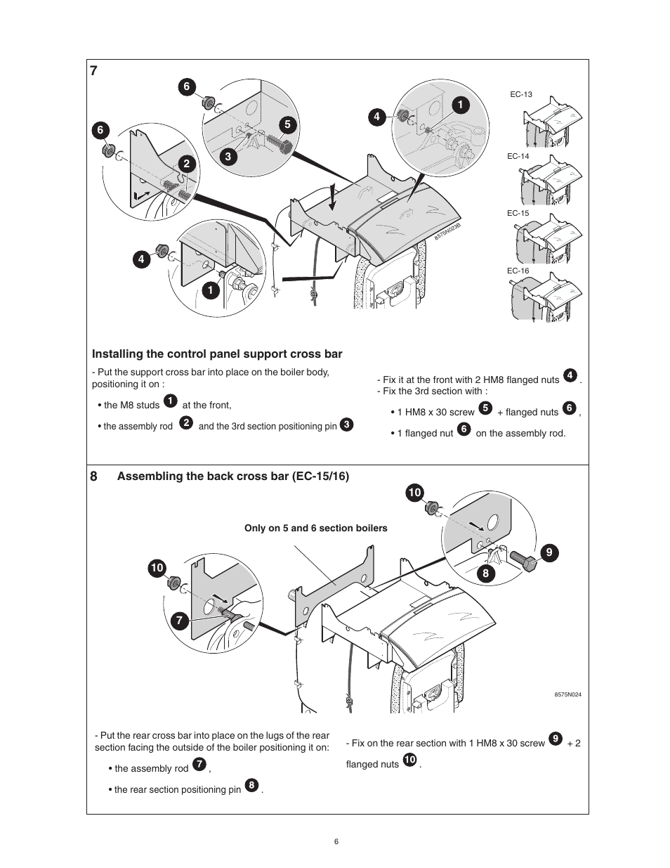 Slant/Fin EC-10 Assembly Instructions User Manual | Page 6 / 12