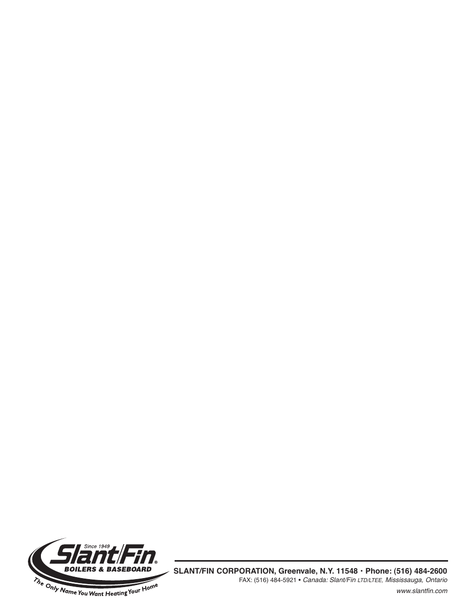 Slant/Fin EC-10DV Series Venting User Manual | Page 8 / 8