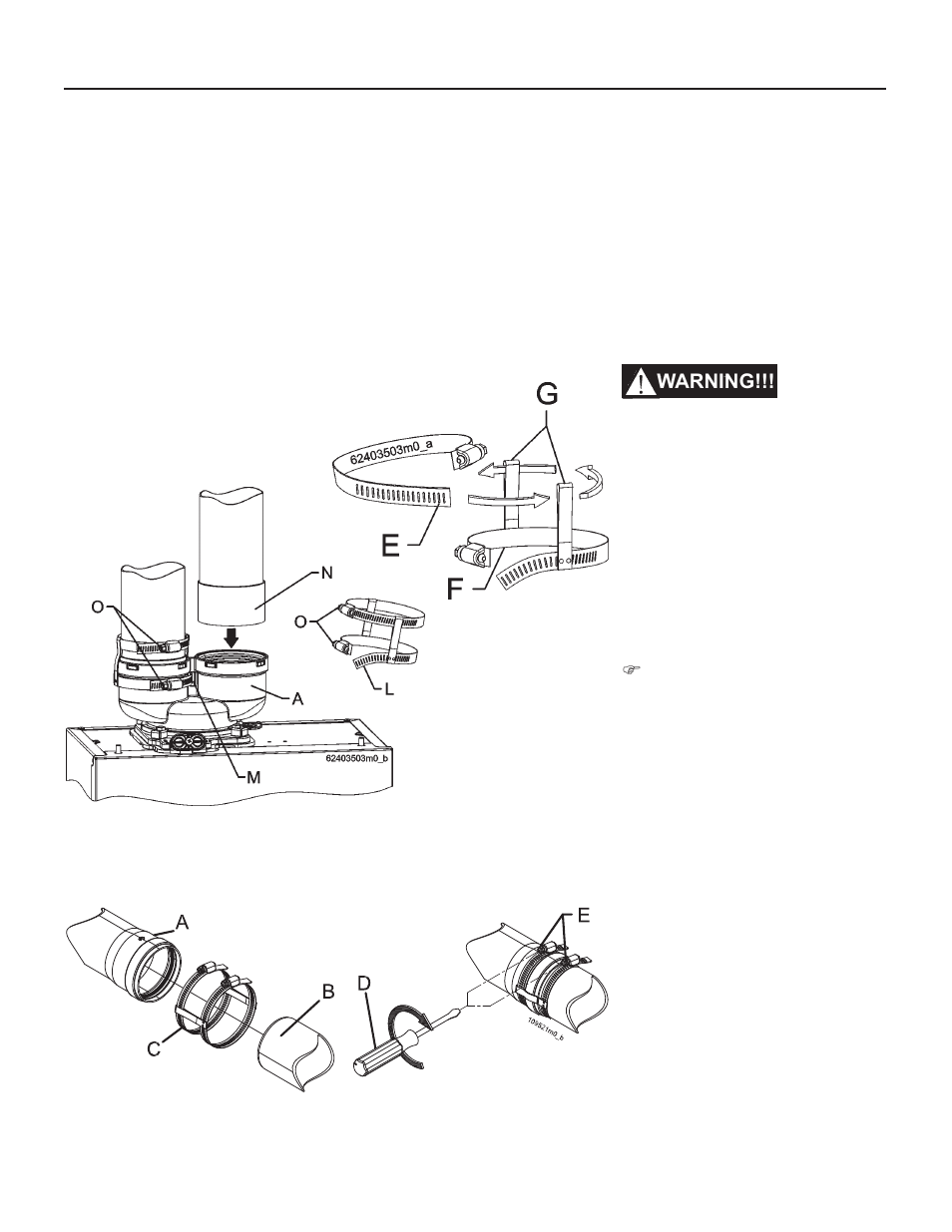 10 - installation - vent and combustion air, Warning | Slant/Fin VSL-160C Part B User Manual | Page 5 / 36
