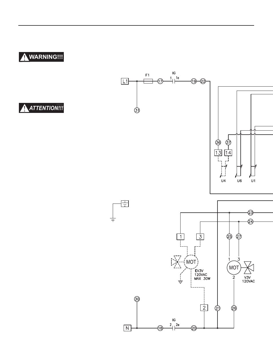 15 - functional wiring diagram, 14 - maintenance | Slant/Fin VSL-160C Part C User Manual | Page 22 / 36