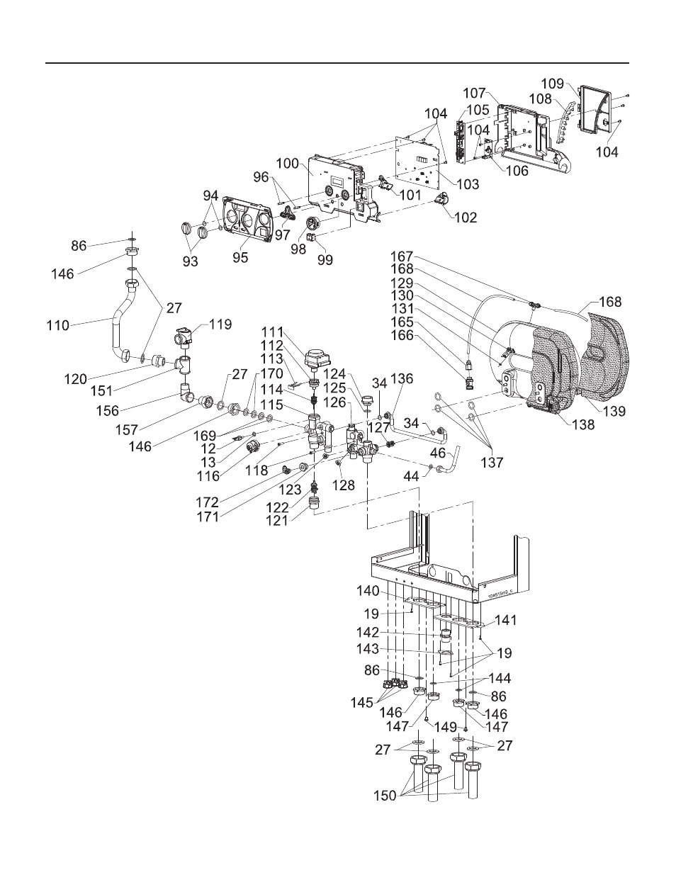 16 - spare parts | Slant/Fin VSL-160C Part C User Manual | Page 29 / 36