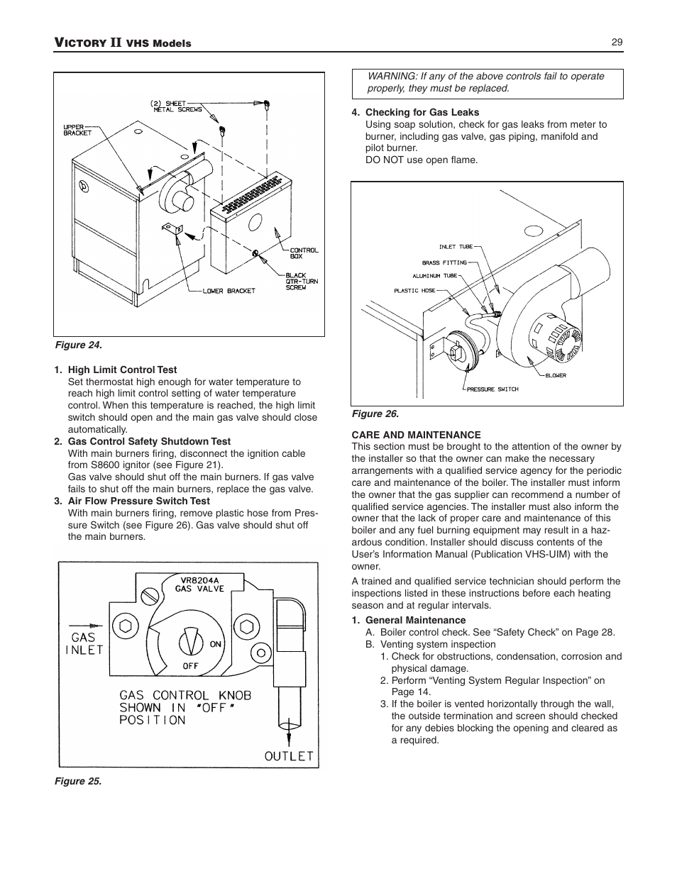 Slant/Fin VHS-180 User Manual | Page 29 / 36