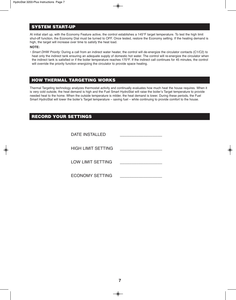 Slant/Fin 3200-Plus User Manual | Page 7 / 16