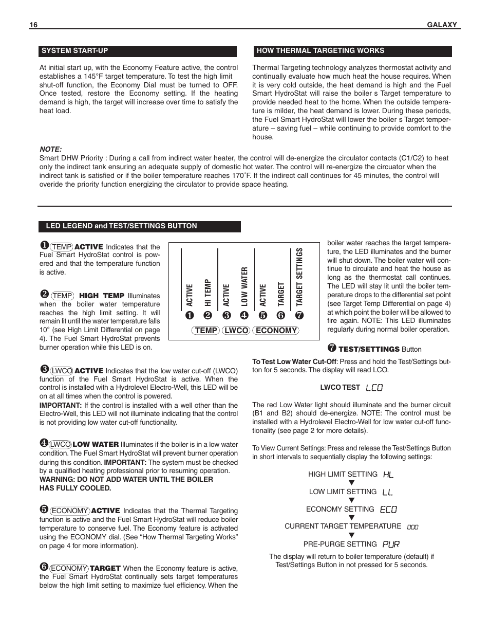 Slant/Fin GXH-190 User Manual | Page 16 / 28