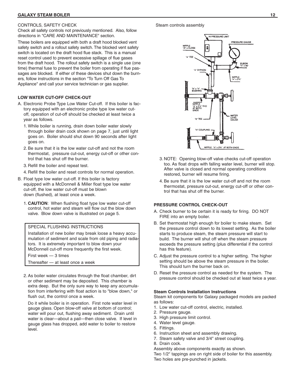 Slant/Fin GXHA-200 User Manual | Page 12 / 20