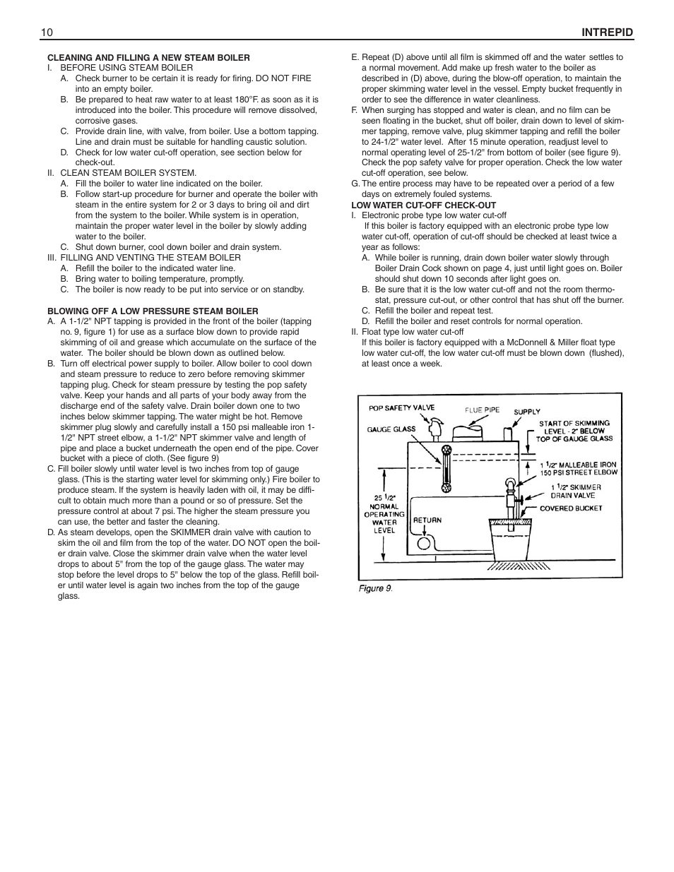 Slant/Fin Intrepid Steam User Manual | Page 10 / 24