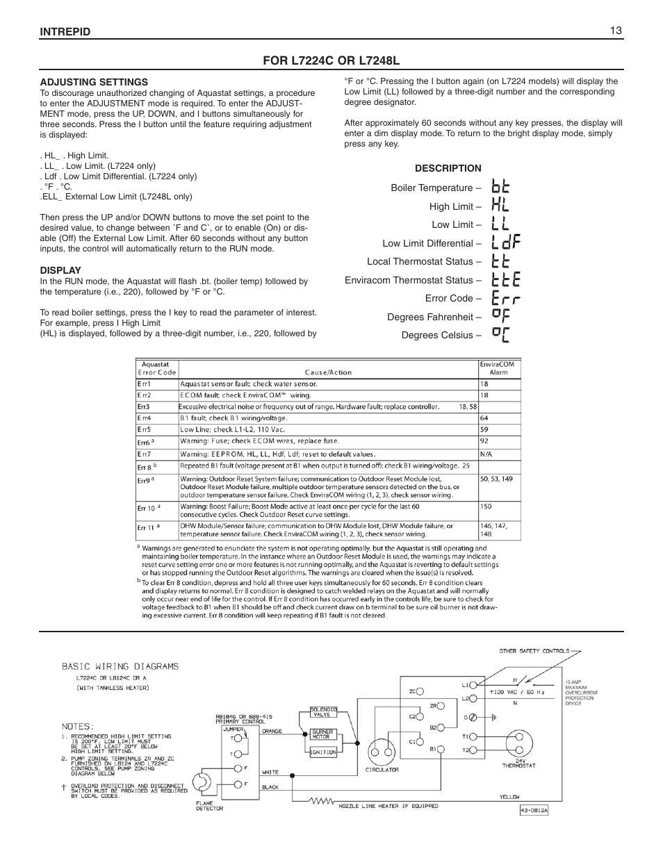 Slant/Fin Intrepid Steam User Manual | Page 13 / 24