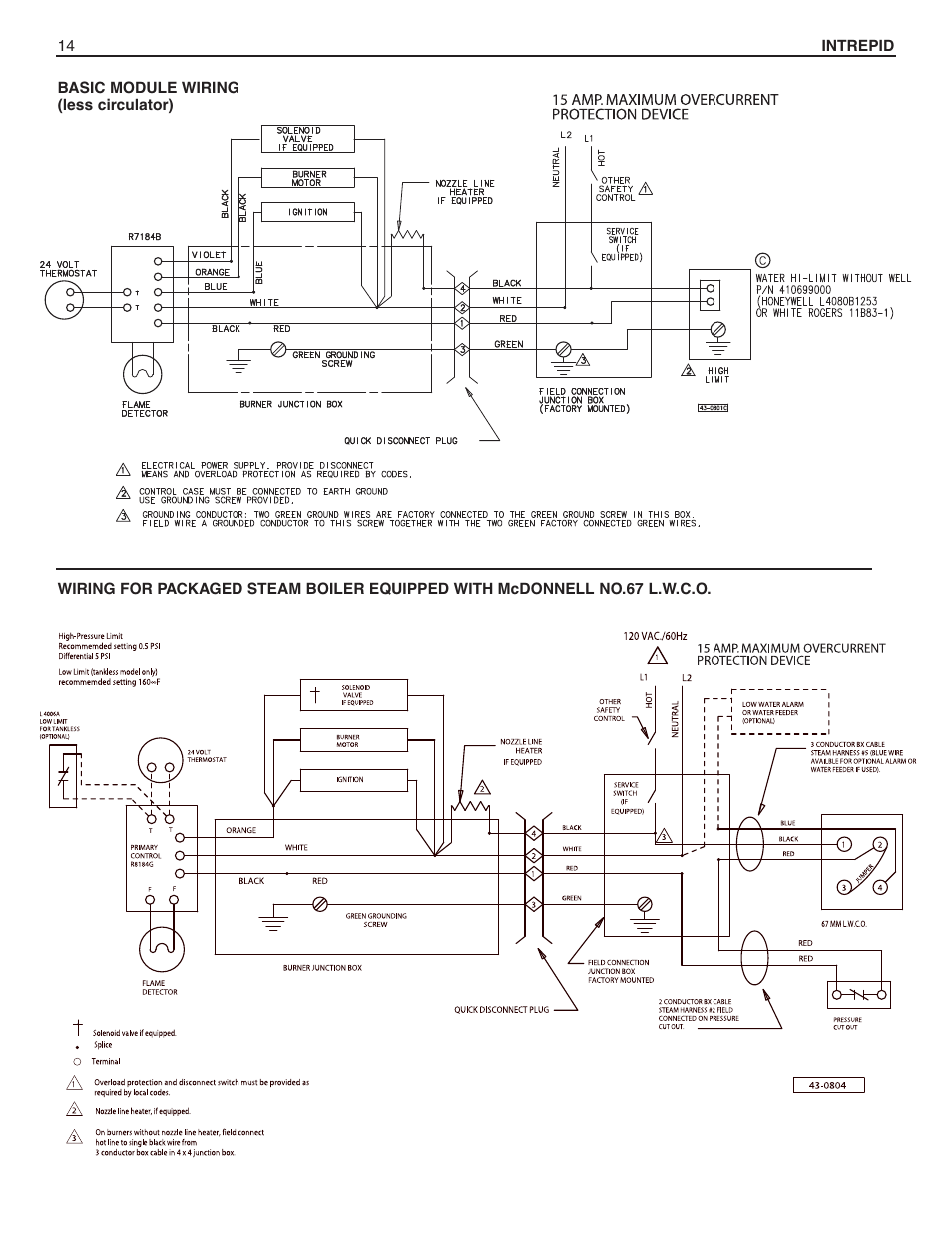 Slant/Fin Intrepid Steam User Manual | Page 14 / 24