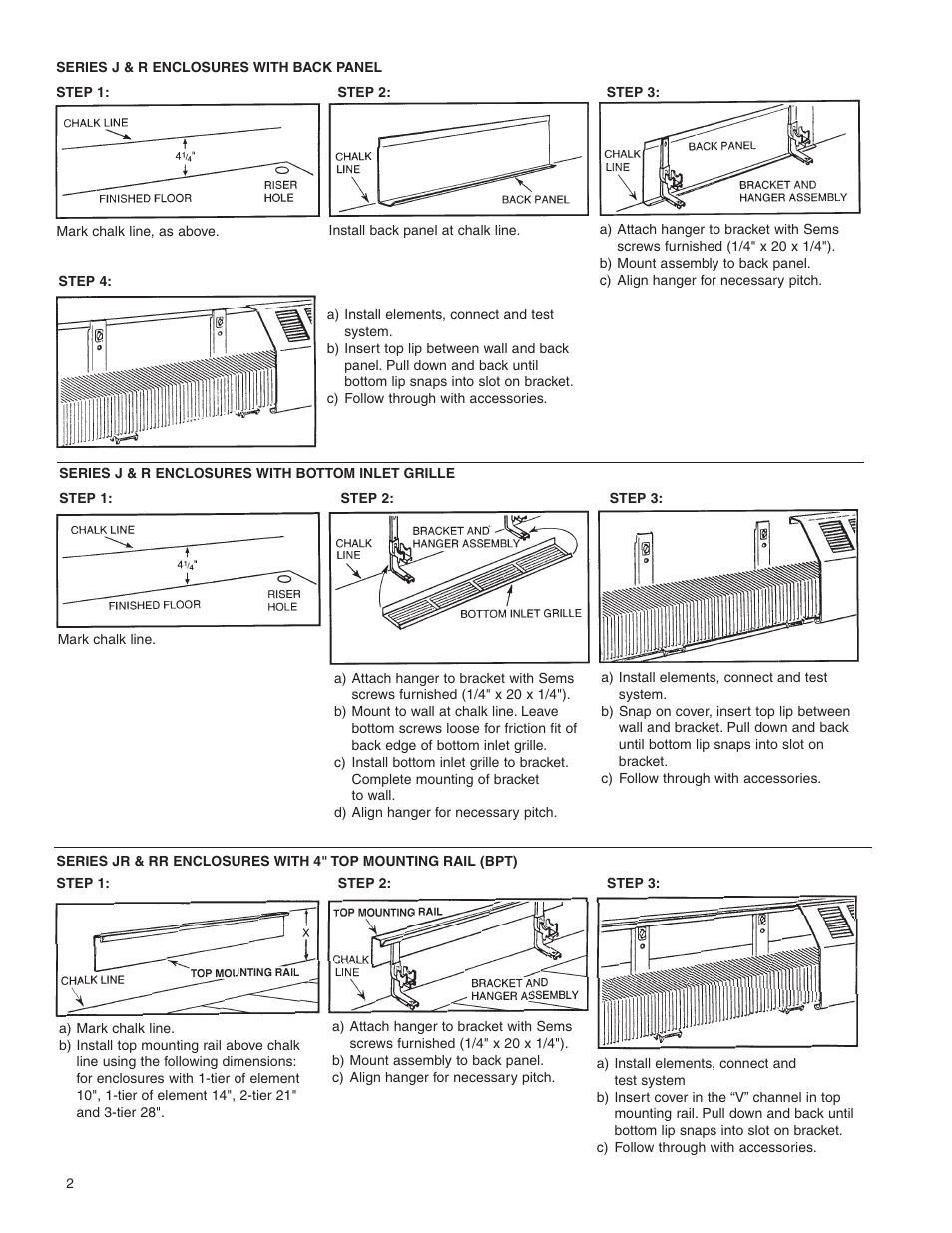 Slant/Fin F Series User Manual | Page 2 / 4