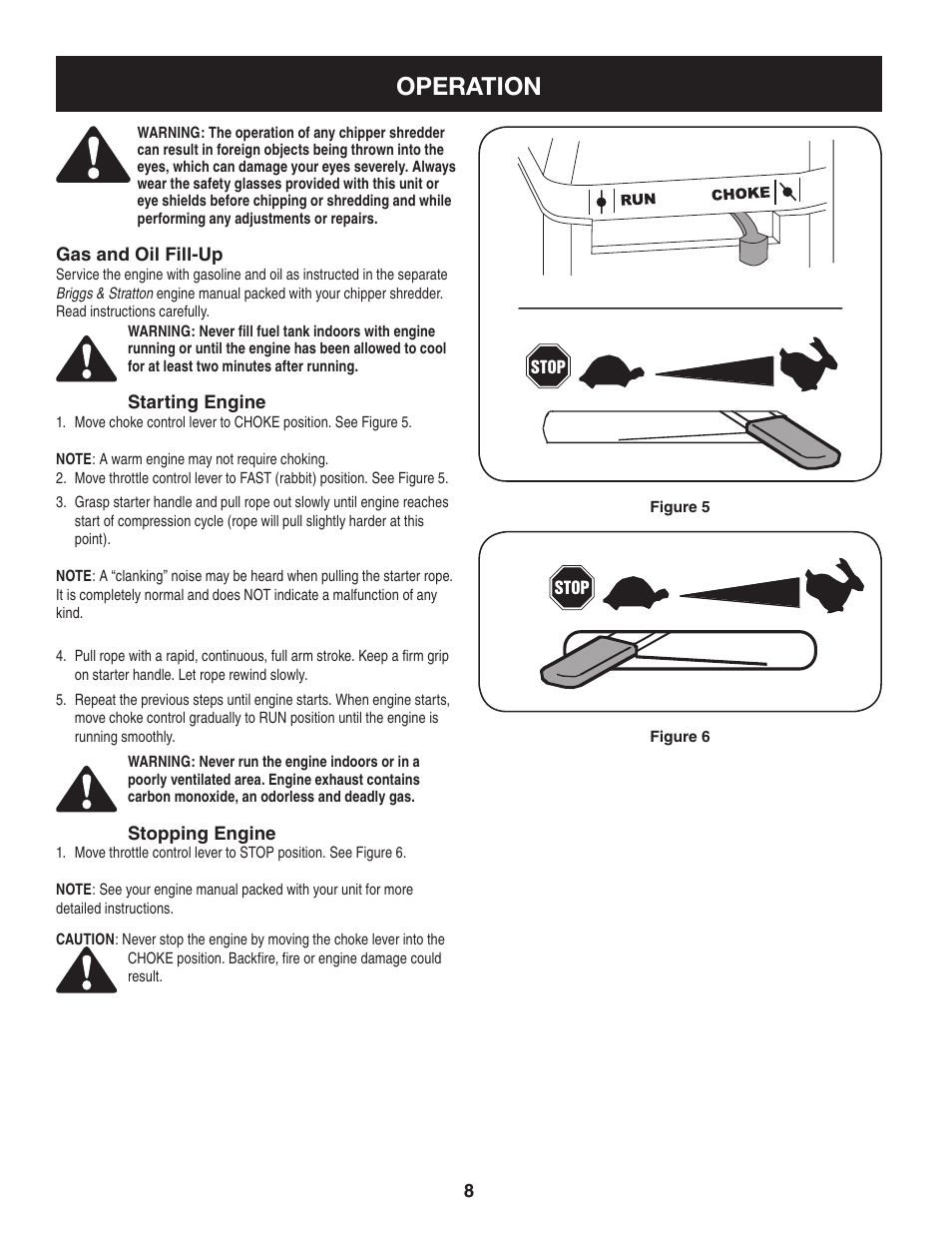 Operation | Craftsman 247.77636 User Manual | Page 8 / 40