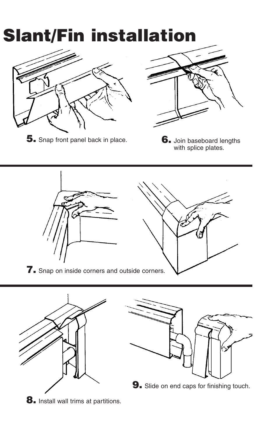 Slant/fin installation | Slant/Fin Line 30 User Manual | Page 3 / 16
