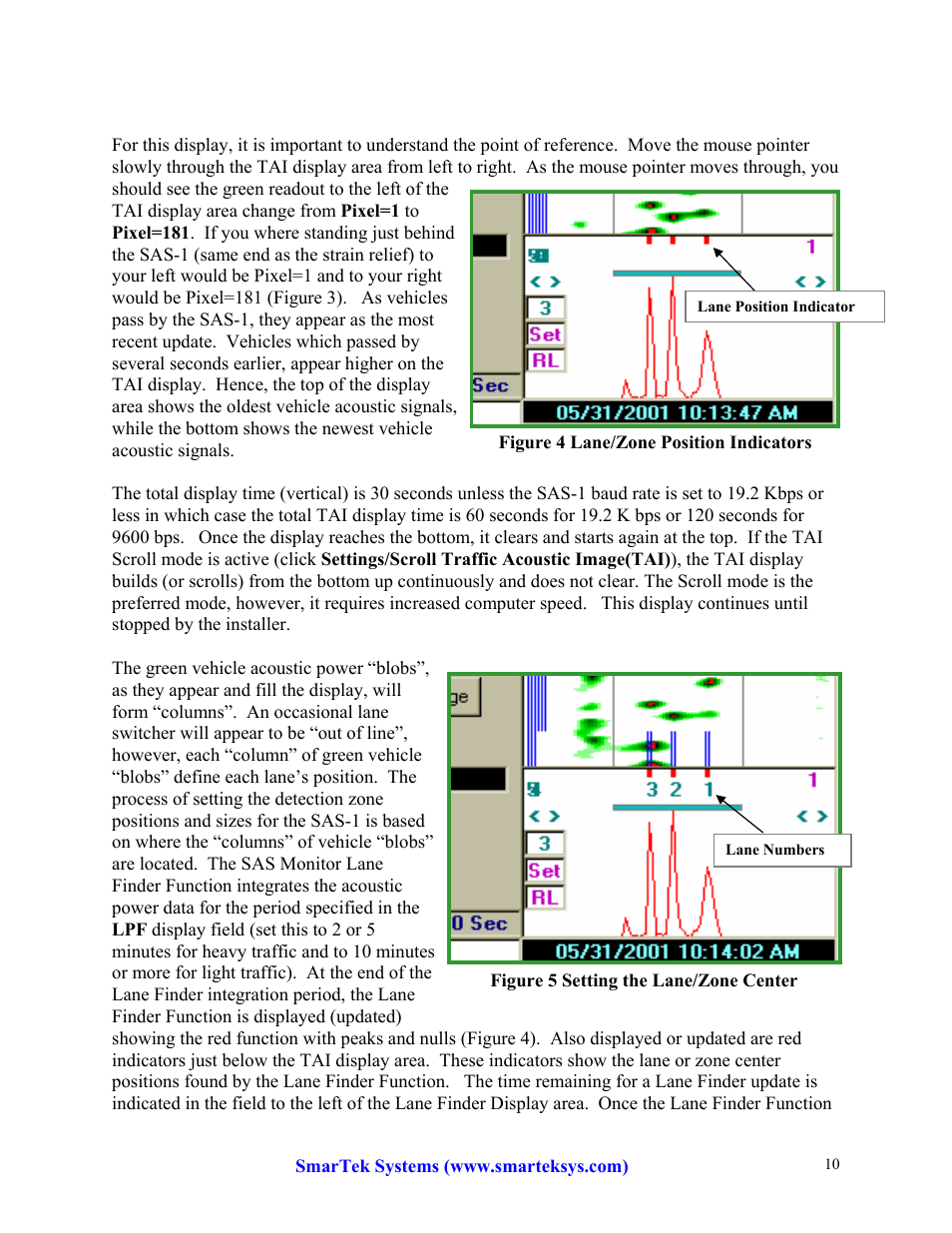 SmarTek Systems SAS-1 Setup Using SAS Monitor User Manual | Page 10 / 23