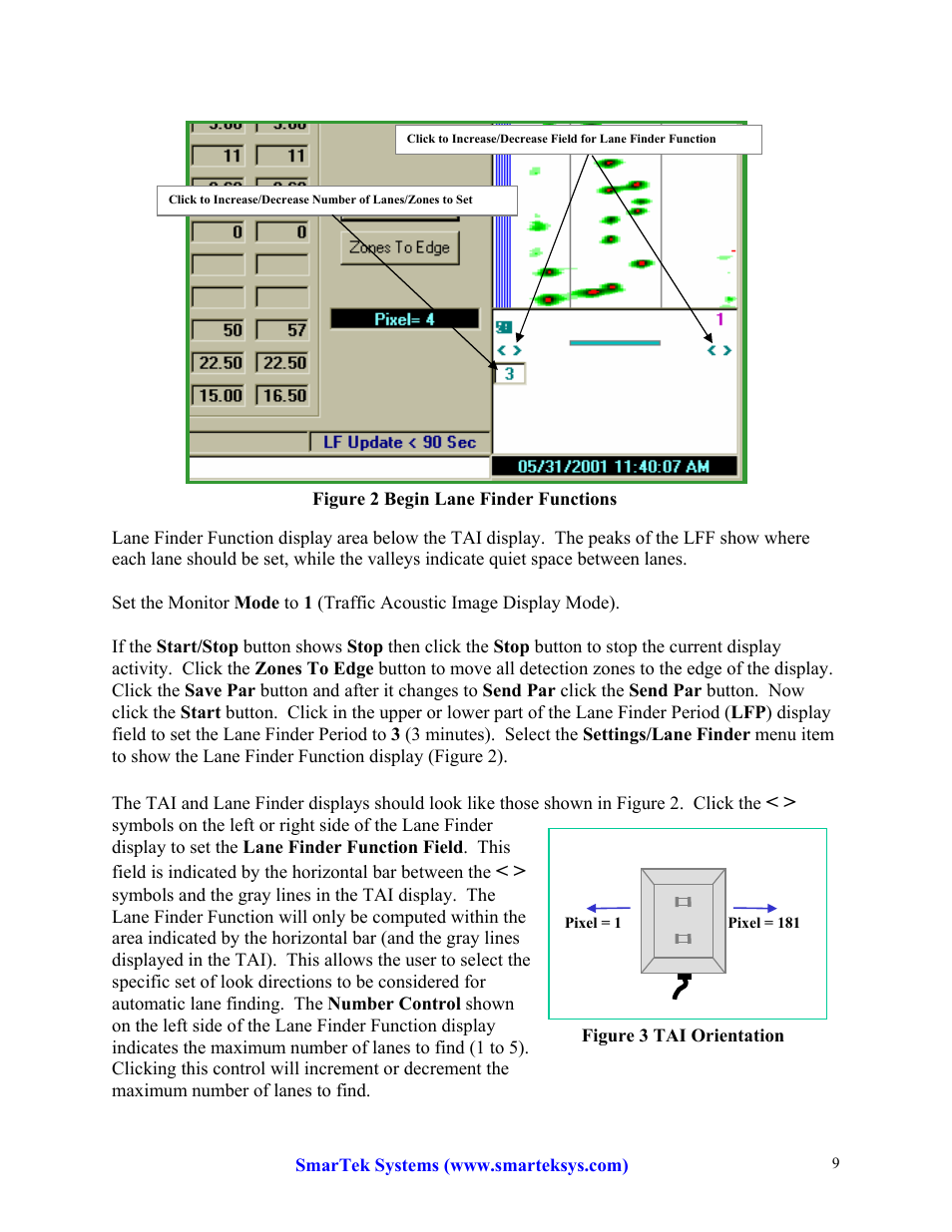 SmarTek Systems SAS-1 Setup Using SAS Monitor User Manual | Page 9 / 23