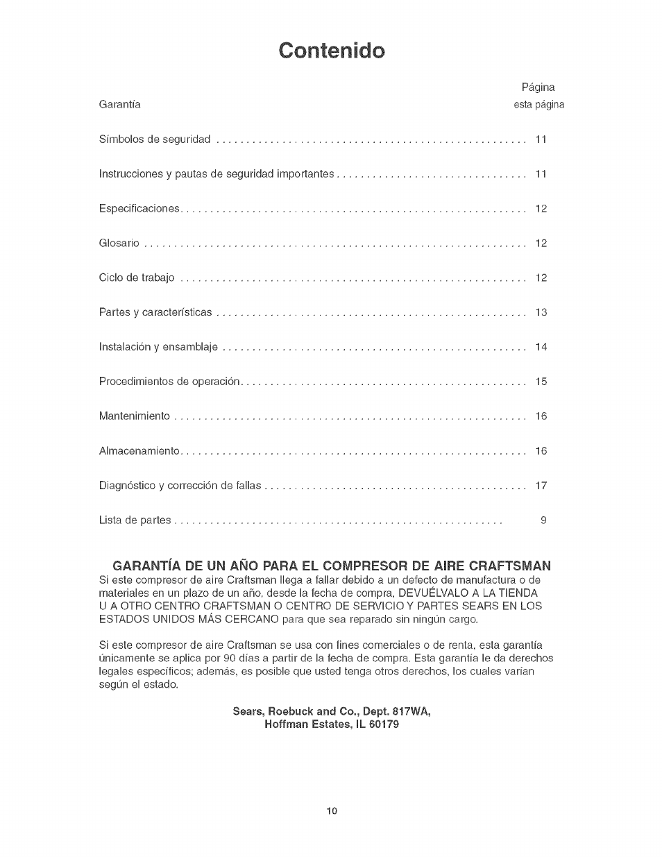 Craftsman 921.166400 User Manual | Page 12 / 20