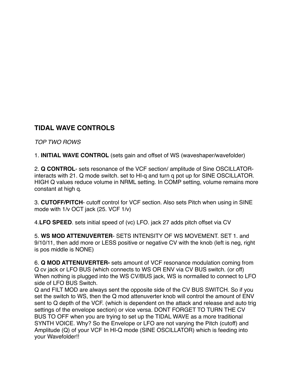Snazzy FX TIDAL WAVE User Manual | Page 6 / 19