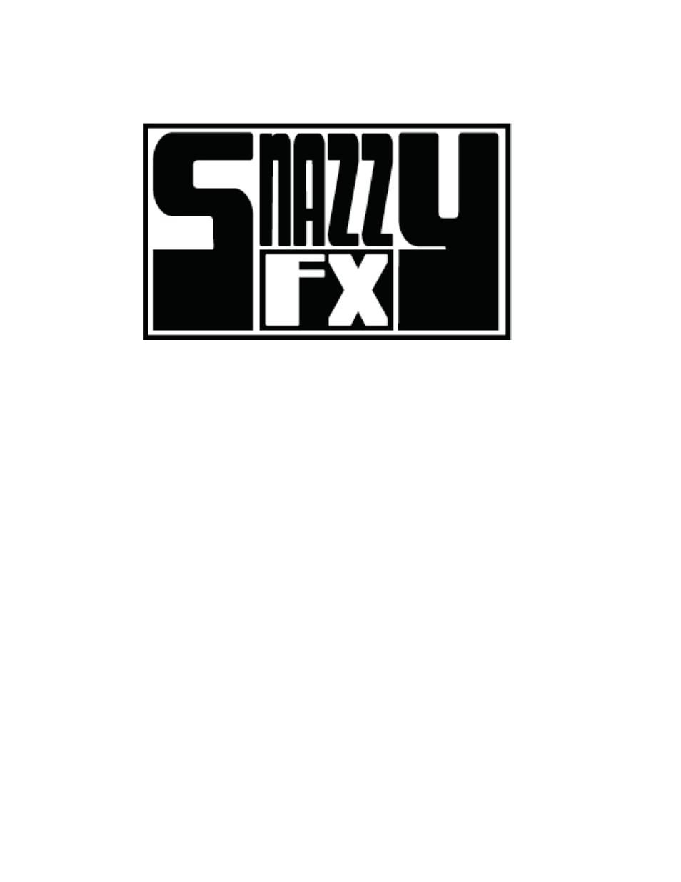Snazzy FX ARDCORE User Manual | 16 pages
