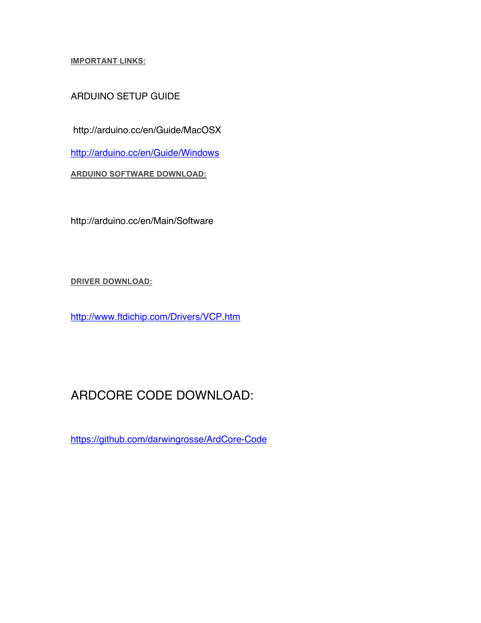 Ardcore code download | Snazzy FX ARDCORE User Manual | Page 13 / 16