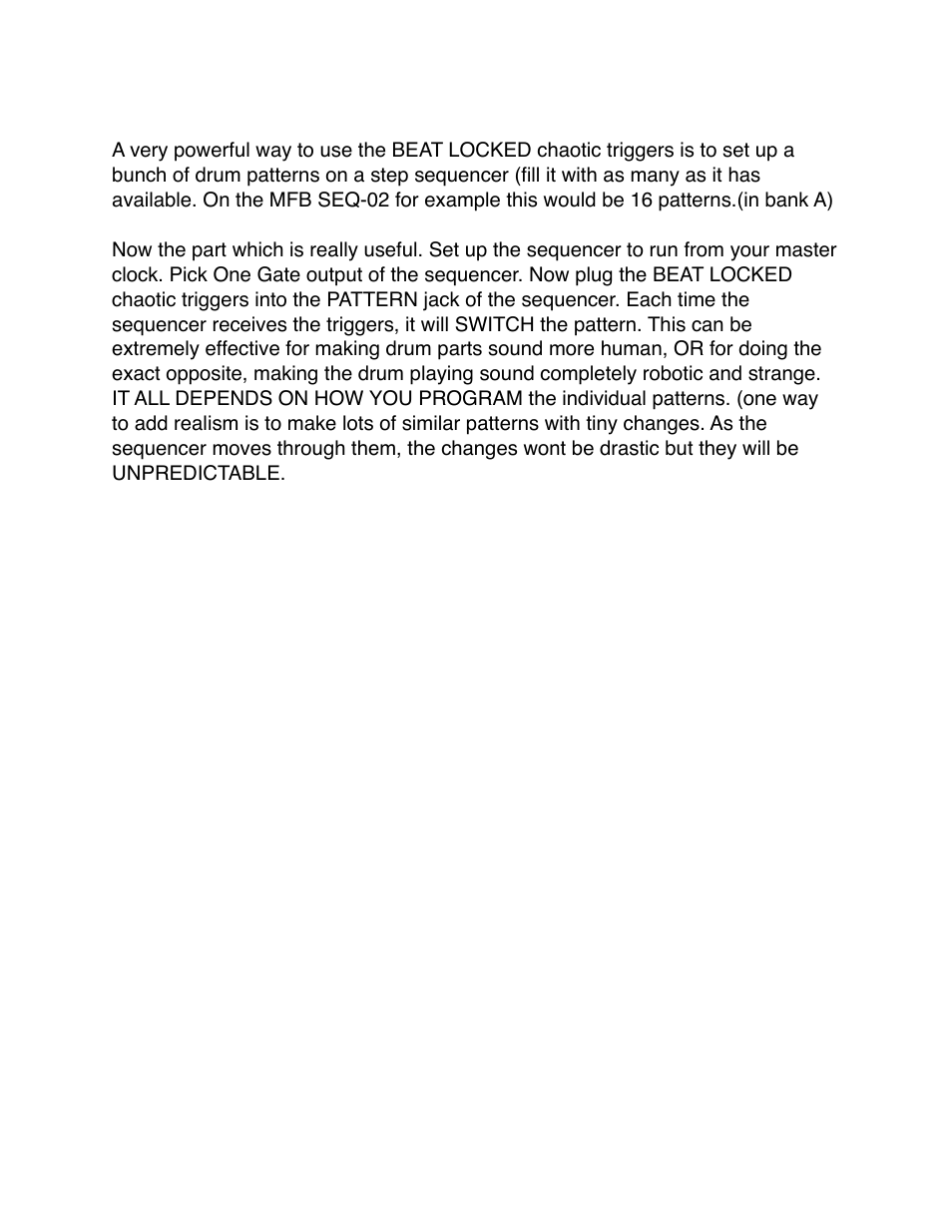 Snazzy FX CHAOS BROTHER User Manual | Page 11 / 24