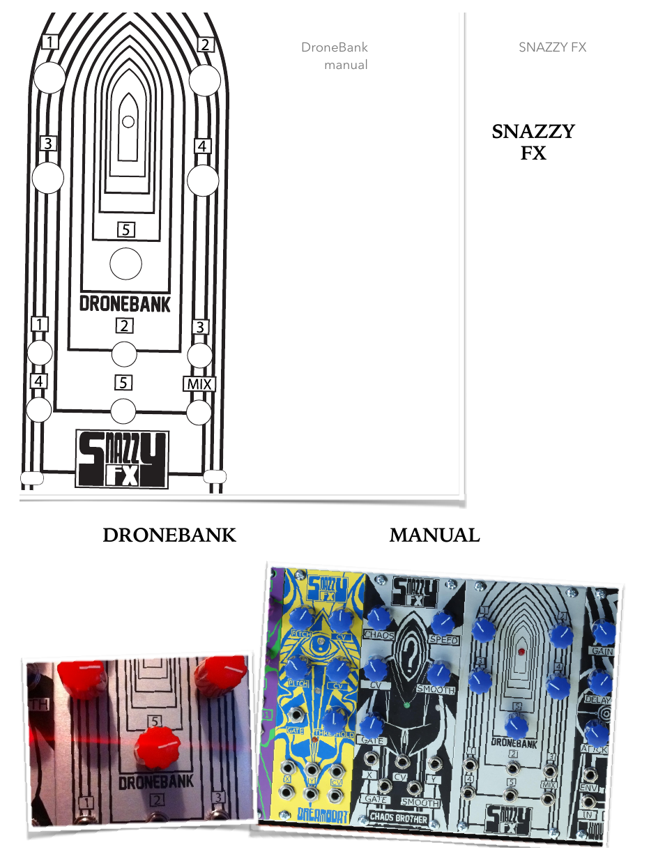 Snazzy FX DRONEBANK User Manual | 13 pages