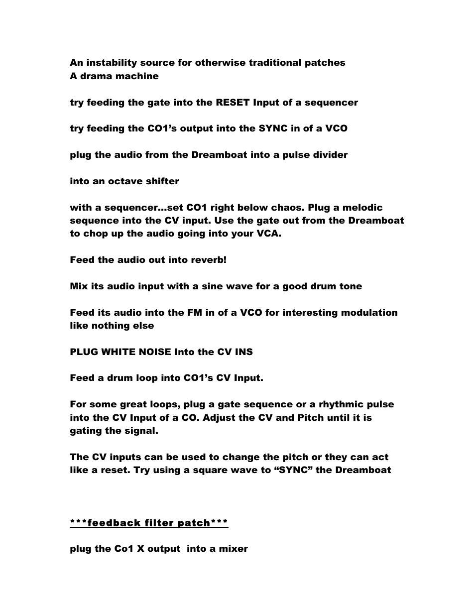 Snazzy FX DREAMBOAT User Manual | Page 13 / 17
