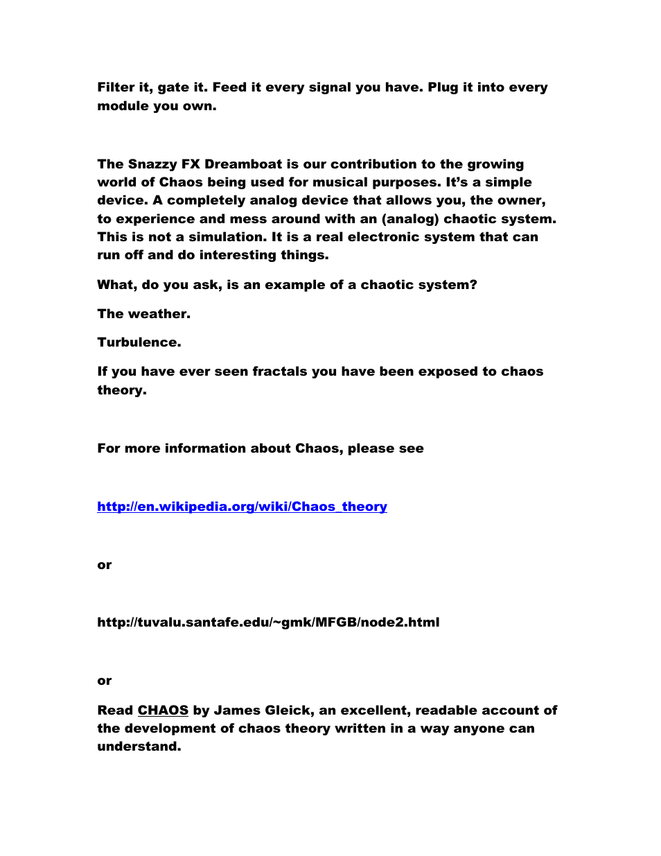 Snazzy FX DREAMBOAT User Manual | Page 4 / 17