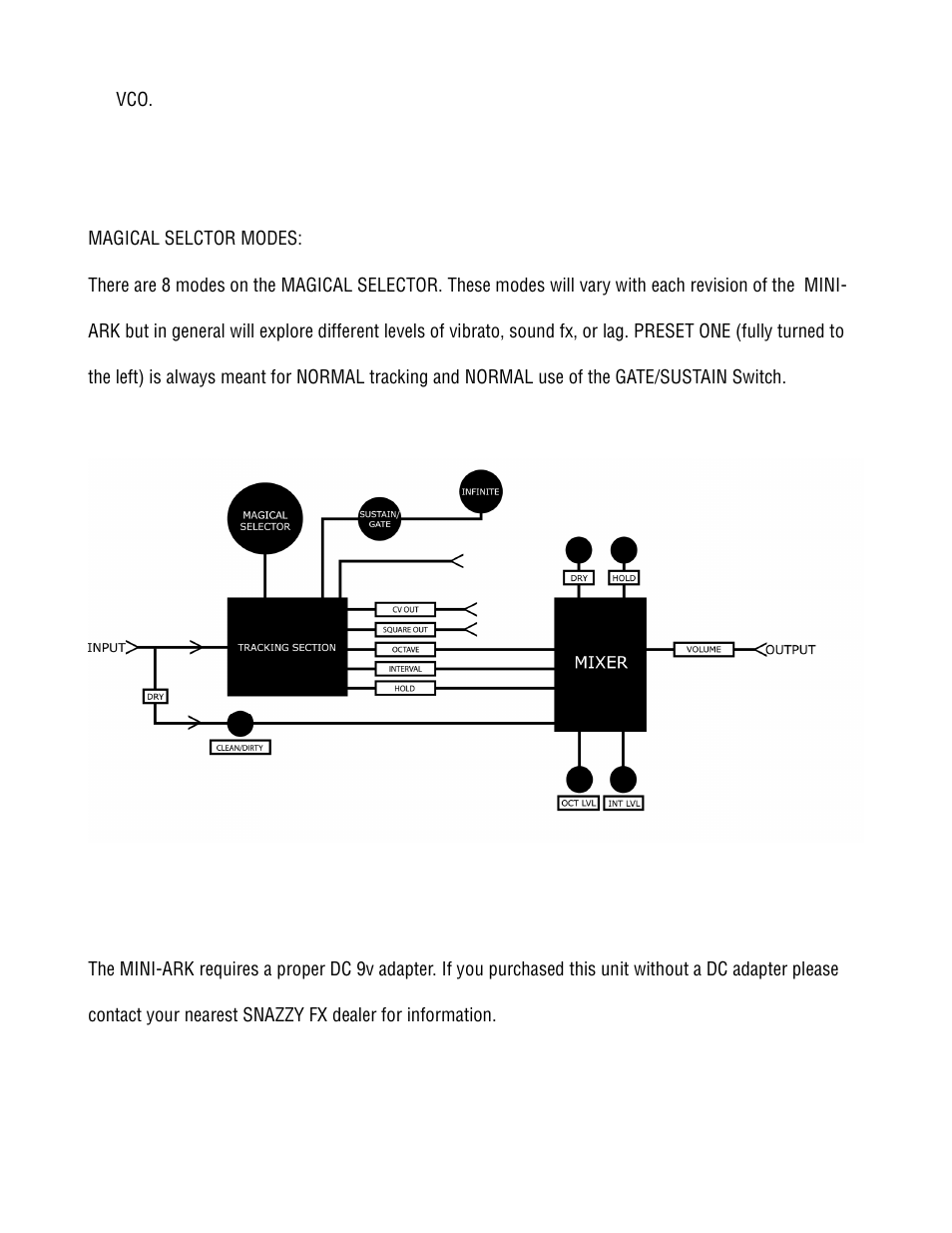 Snazzy FX MINI-ARK User Manual | Page 8 / 9