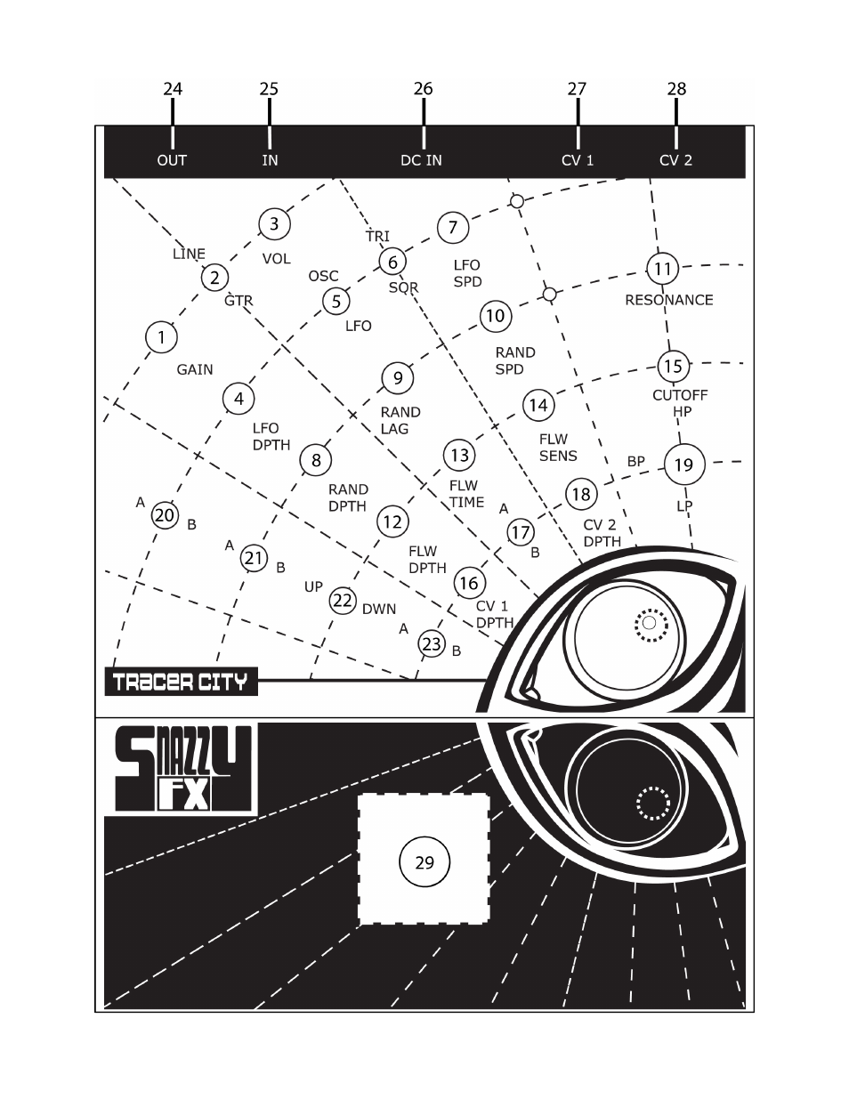 Snazzy FX TRACER CITY User Manual | Page 2 / 7