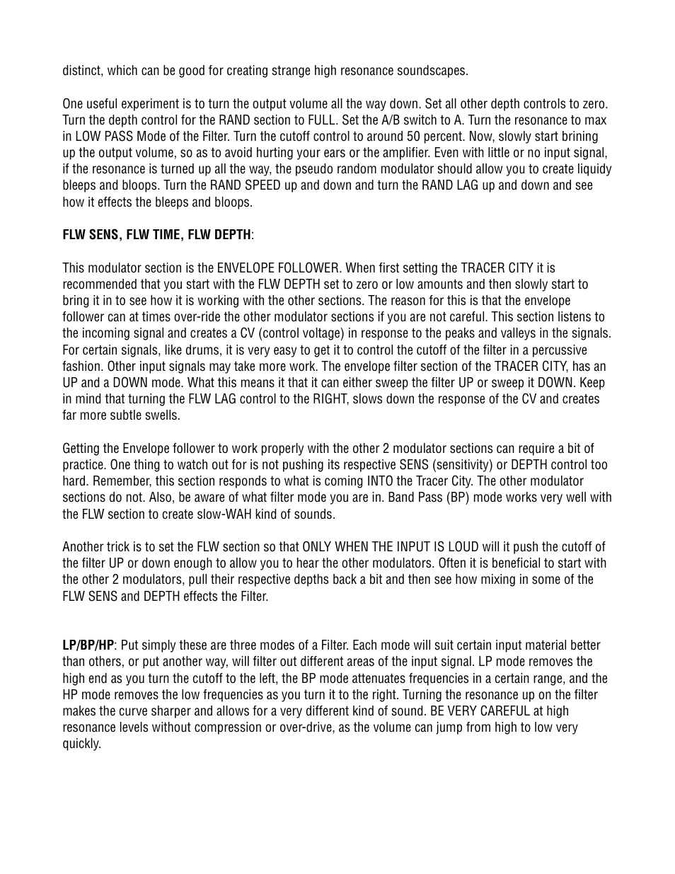 Snazzy FX TRACER CITY User Manual | Page 6 / 7